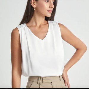 Sleeveless V-Neck Everyday Tank Shirt